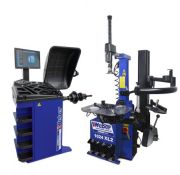   PKW Reifenmontiermaschine 1024-XL-2HP und Radwuchtmaschine Przision-3D Sonar
